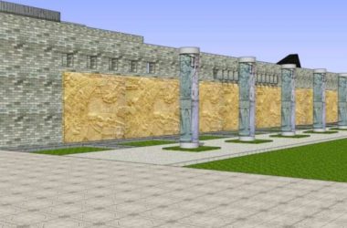 Sketchup文化模型|多层图书馆，文化建筑，现代风格-BIM建筑网