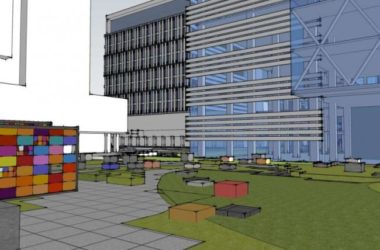 Sketchup办公模型|高层产业园，现代义风格，办公楼-BIM建筑网