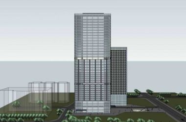 Sketchup住宅模型|超高层住宅，现代风格-BIM建筑网