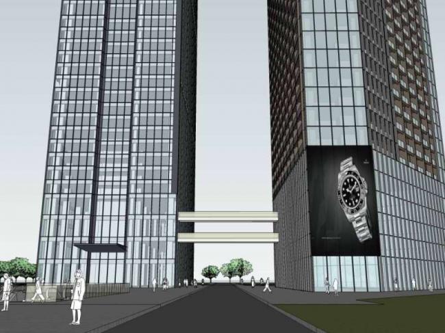 Sketchup住宅模型|超高层住宅，现代风格