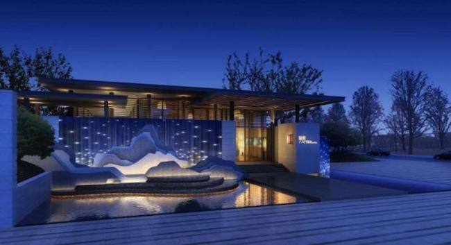 Sketchup住宅模型|低层售楼处，商业建筑，现代风格