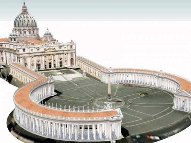 Sketchup文化模型|多层教堂，文化建筑，宗教，古典风格