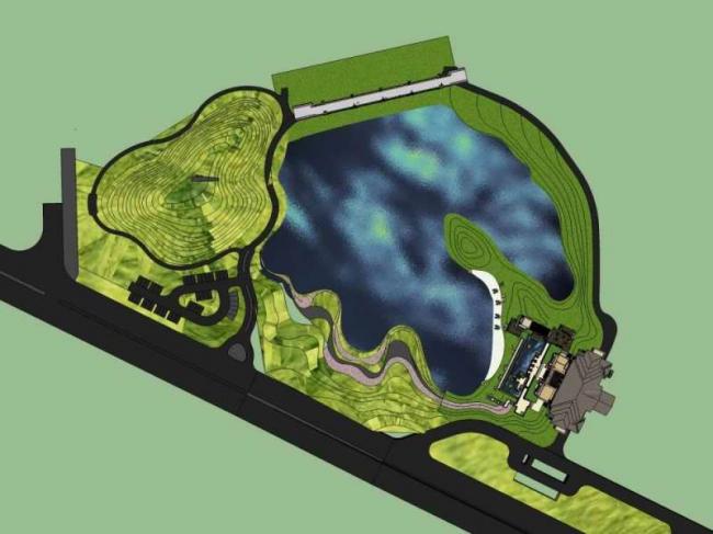 Sketchup住宅模型|多层售楼处，住宅，法式古典风格