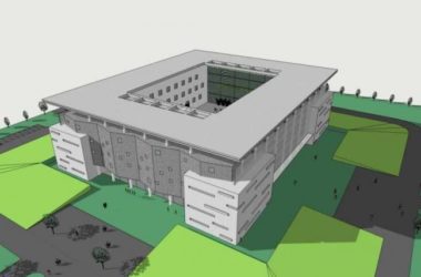 Sketchup学校模型|多层学校教学楼，校园教育建筑，现代风格-BIM建筑网