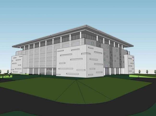 Sketchup学校模型|多层学校教学楼，校园教育建筑，现代风格