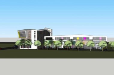 Sketchup学校模型|多层南昌县第三幼儿园，校园教育建筑，现代风格-BIM建筑网