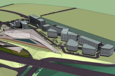 Sketchup商业模型|多层石材城，商业，现代风格-BIM建筑网