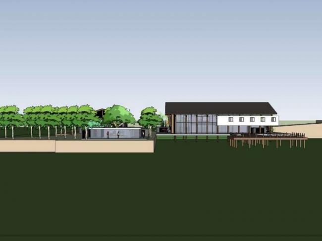 Sketchup商业模型|多层娱乐会所，商业，古典风格