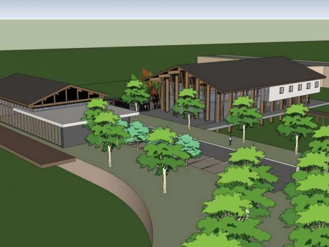 Sketchup商业模型|多层娱乐会所，商业，古典风格