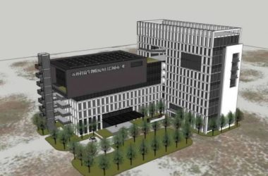 Sketchup办公模型|五环科技生物脱硫项目长城园产业，多层高层办公楼，现代风格-BIM建筑网