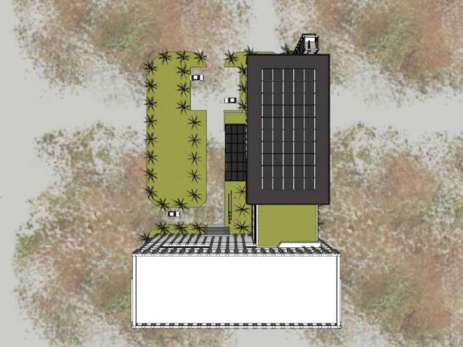 Sketchup办公模型|五环科技生物脱硫项目长城园产业，多层高层办公楼，现代风格
