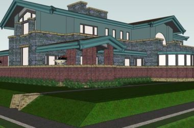 Sketchup商业模型|多层草原会所，商业，古典风格-BIM建筑网