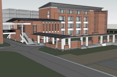 Sketchup学校模型|多层小学学校，校园教育建筑，现代中式风格-BIM建筑网