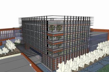 Sketchup办公模型|多层消防指挥中心，办公，现代风格-BIM建筑网