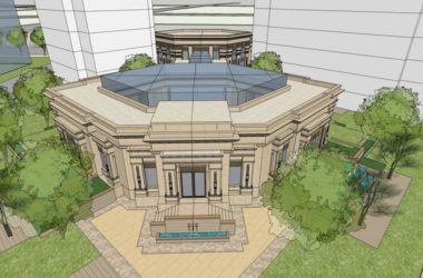 Sketchup住宅模型|多层小区入口，古典风格-BIM建筑网