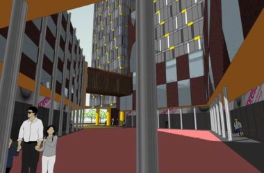 Sketchup综合体模型|多高层综合体，办公楼，商业，现代风格-BIM建筑网