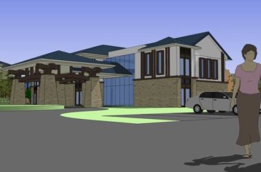 Sketchup酒店模型|多层度假村酒店，古典风格-BIM建筑网