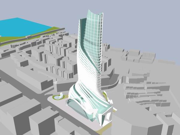 Sketchup酒店模型|超高层酒店，现代风格