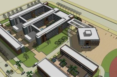 Sketchup学校模型|多层学校小学中学，校园教育建筑，现代风格-BIM建筑网