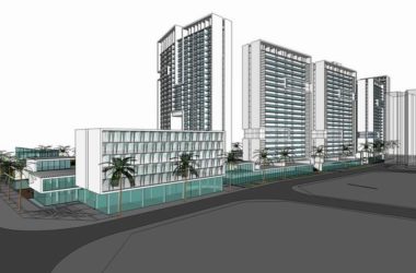 Sketchup综合体模型|多高层综合体，办公楼，酒店，商业，现代风格-BIM建筑网