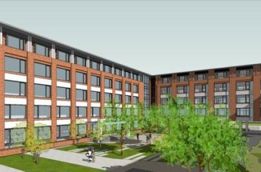 Sketchup学校模型|多层教学楼学校，校园教育建筑，现代风格-BIM建筑网