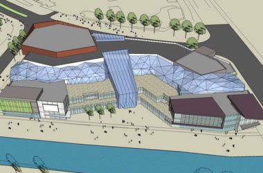 Sketchup商业模型|多层商业区，现代风格-BIM建筑网