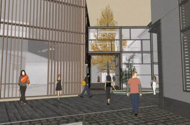 Sketchup商业模型|多层商业街，步行街，现代中式风格-BIM建筑网