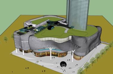 Sketchup综合体模型|超高层新加坡ION综合体，办公楼，商业，现代风格-BIM建筑网