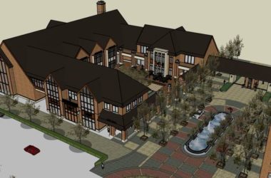 Sketchup商业模型|多层华润橡树湾商业街，古典风格-BIM建筑网