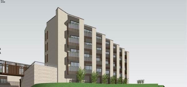 Sketchup酒店模型|多层酒店，现代中式风格