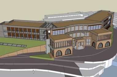 Sketchup酒店模型|多层山地旅馆，古典风格-BIM建筑网