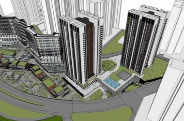 Sketchup综合体模型|多高层综合体，办公楼，商业，住宅，现代风格-BIM建筑网