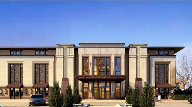 Sketchup商业模型|多层商业会所，古典风格-BIM建筑网