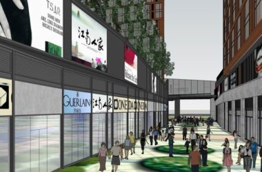 Sketchup住宅模型|高层住宅，底层商业，现代风格-BIM建筑网