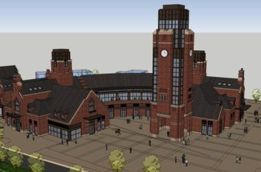 Sketchup商业模型|多层商业街，步行街，会所，现代风格-BIM建筑网