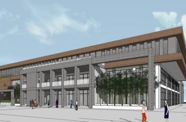 Sketchup学校模型|多层大学学校食堂，校园教育建筑，现代风格-BIM建筑网