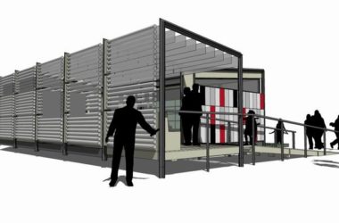 Sketchup商业模型|多层商业活动中心，现代风格-BIM建筑网