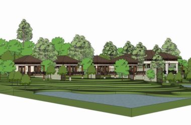 Sketchup商业模型|多层休闲商业会所，中式古典风格-BIM建筑网