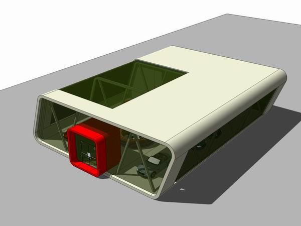 Sketchup商业模型|多层4S店展览场所，商业，现代风格