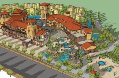 Sketchup住宅模型|多层住宅会所，古典西班牙风格-BIM建筑网