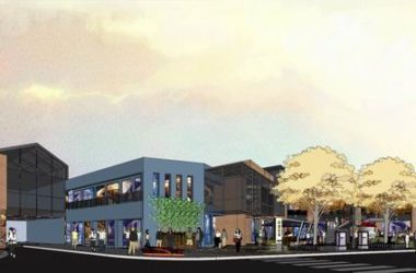 Sketchup商业模型|多层商业街，步行街，现代风格-BIM建筑网