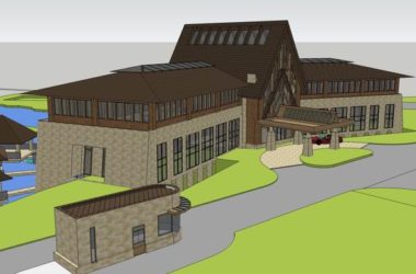 Sketchup住宅模型|多层娱乐商业会所，古典风格-BIM建筑网