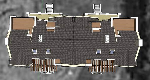 Sketchup住宅模型|多层住宅，古典风格
