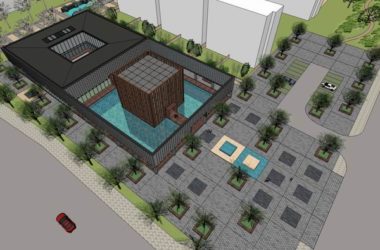 Sketchup商业模型|多层售楼处，住宅，现代风格-BIM建筑网