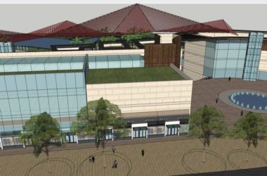 Sketchup商业模型|多层商业街，现代风格-BIM建筑网