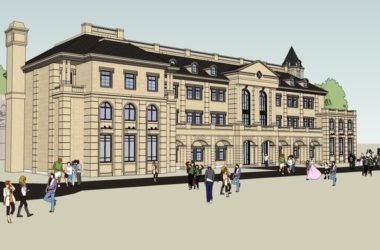 Sketchup商业模型|多层商业会所，欧式古典风格-BIM建筑网