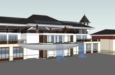 Sketchup商业模型|多层商业会所，东南亚古典风格-BIM建筑网