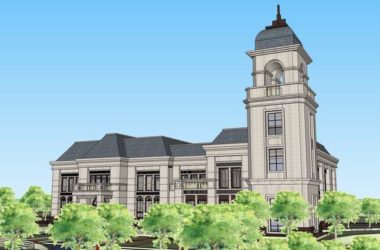 Sketchup住宅模型|多层售楼处，住宅，法式古典风格-BIM建筑网