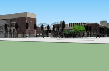 Sketchup商业模型|多层商业街，步行街，现代风格-BIM建筑网