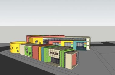 Sketchup学校模型|多层学校长乐幼儿园，校园教育建筑，现代风格-BIM建筑网